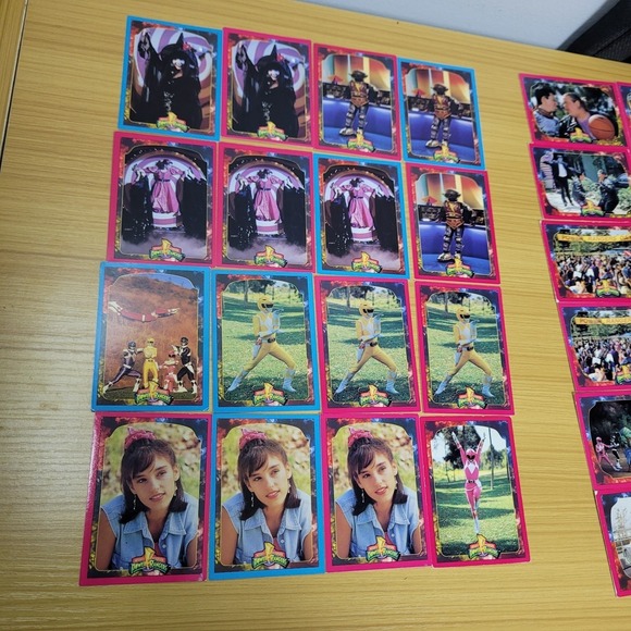 Power Ranger Other - 1994 Mighty Morphin Power Rangers Series 2 Trading Card Lot of 45 Bundle Common